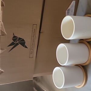 2 set small pot Pots I Love Mom (3 Pcs Each.)